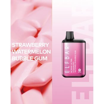 ELFBAR BC 5000 Ultra Strawberry Watermelon Bubble Gum