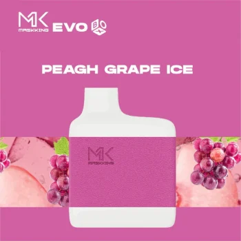 Maskking Evo Box 5000 Peach Grape Ice