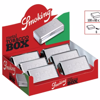 Smoking Metal Tobacco Box