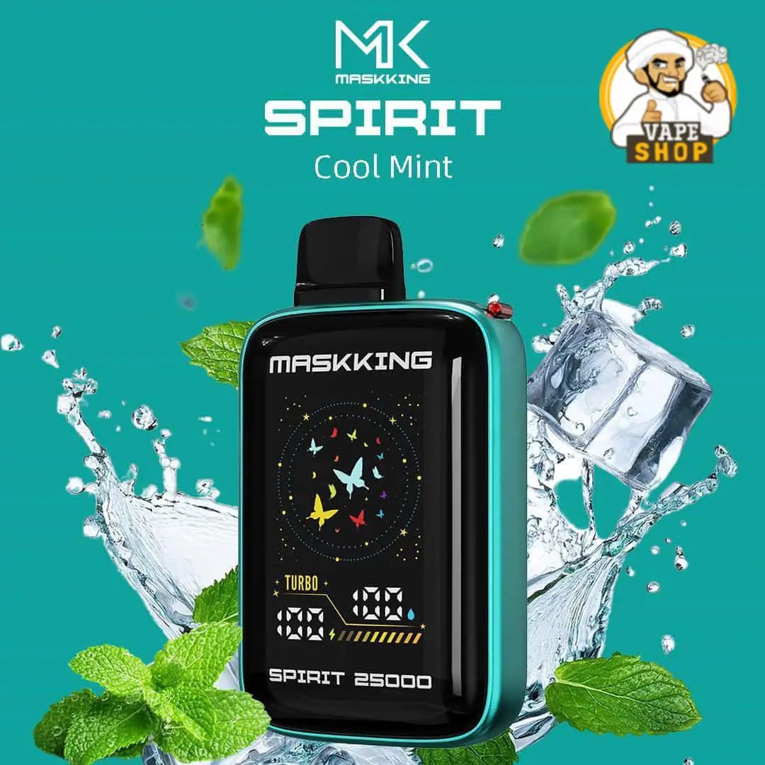 MASKKING-Spirit-25000-Puffs-Price-in-Dubai-COOL-MINT