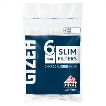 Gizeh Slim Charcoal 120