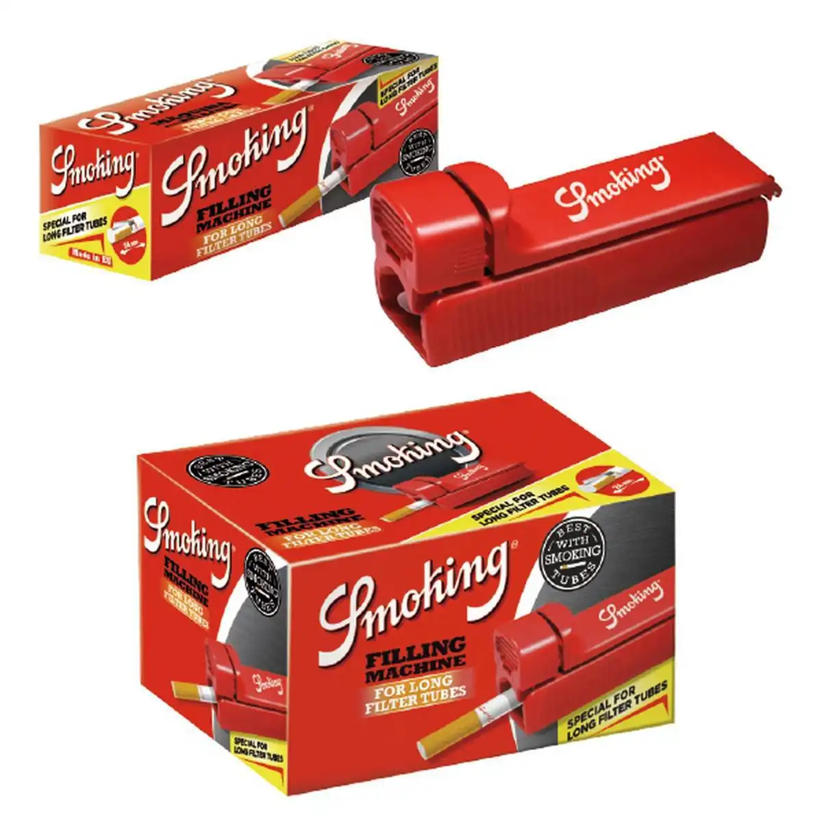 25363_SMOKING_MAQUINA_TUBOS_FILTRO_LARGO Smoking Long Filter Filling Machine