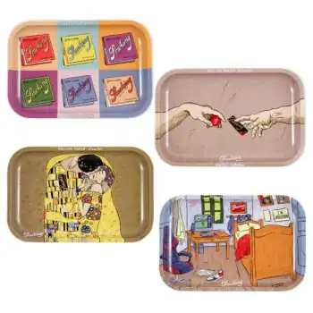 Smoking Metal Tray Artist Collection