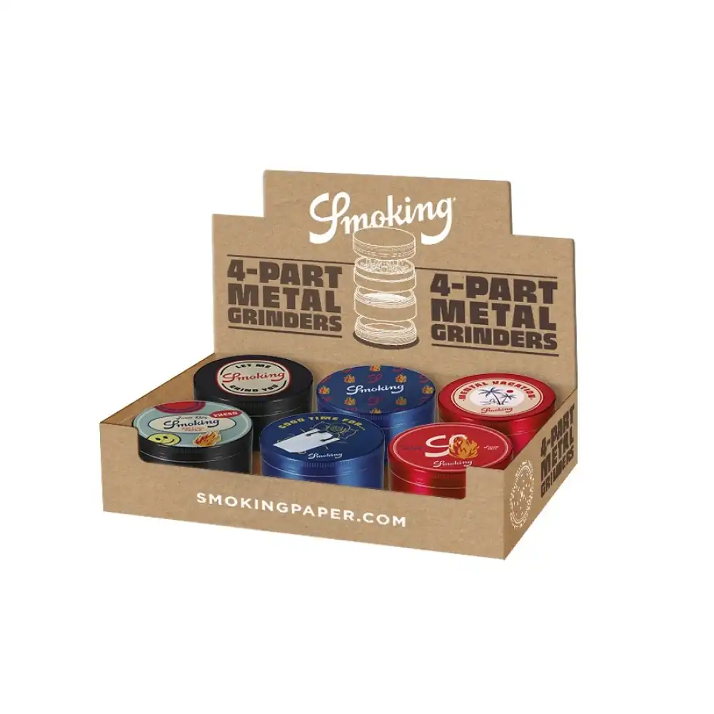 smoking_grinder_metal_set-1000x1000w Smoking Metal Grinder 50mm