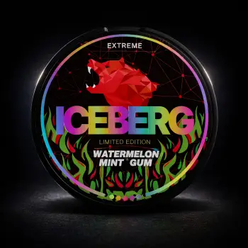 ICEBERG Watermelon Mint Gum 130mg